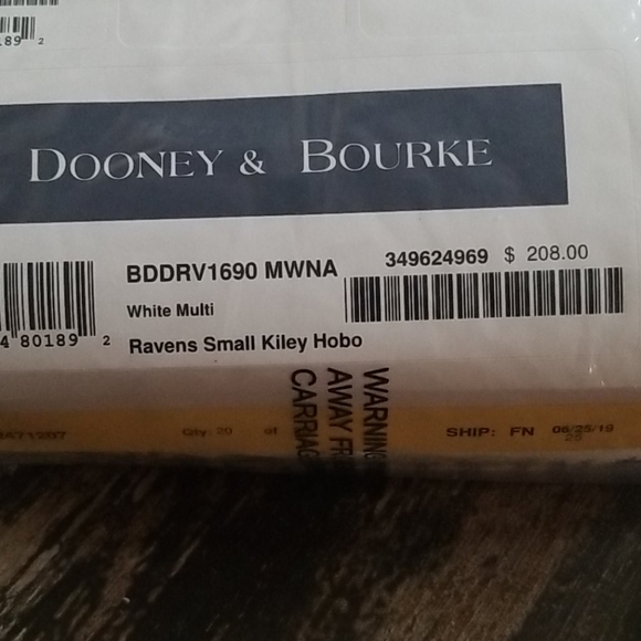 Dooney & Bourke Baltimore Ravens purse - Picture 3 of 4